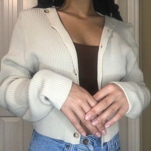 Tan Cardigan